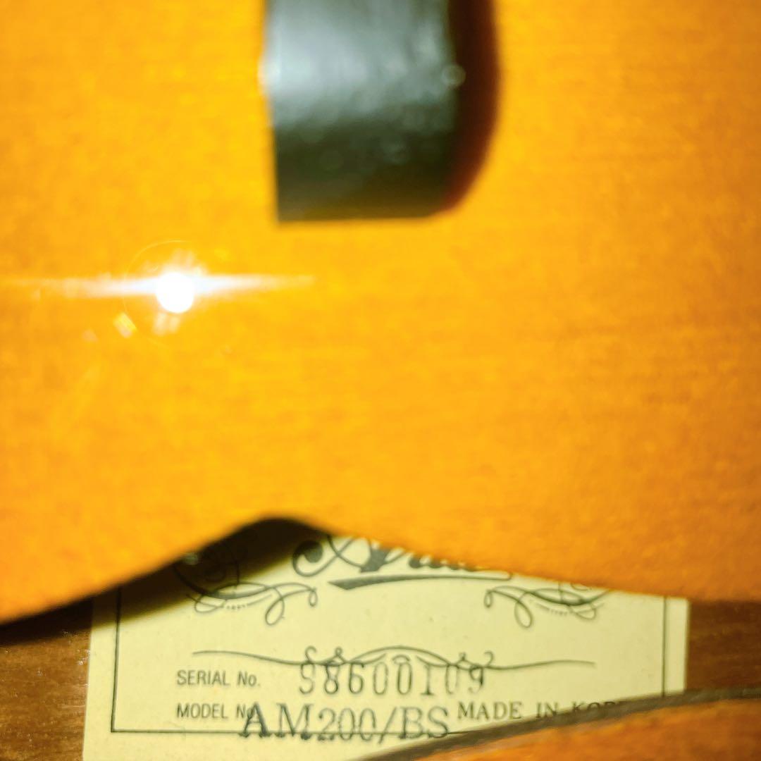 【希少・美品】Aria フラットマンドリン Am-200 BS ハードケース付き