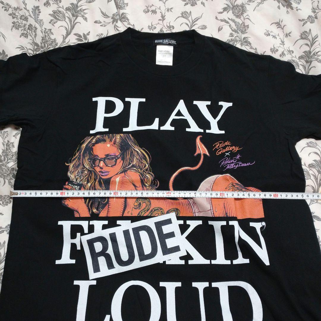 RUDE GALLERY ロッキンジェリービーン エロスティカ Tシャツ