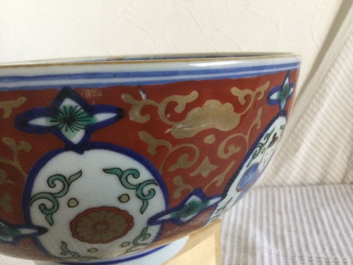 美品！！ 古伊万里「色絵金蘭手深鉢 ・唐子図」 Yahoo!オークション