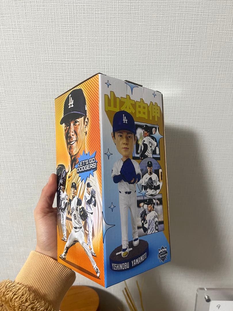 山本由伸　ボブルヘッド　ドジャース　Dodgers 【新品, 未開封】