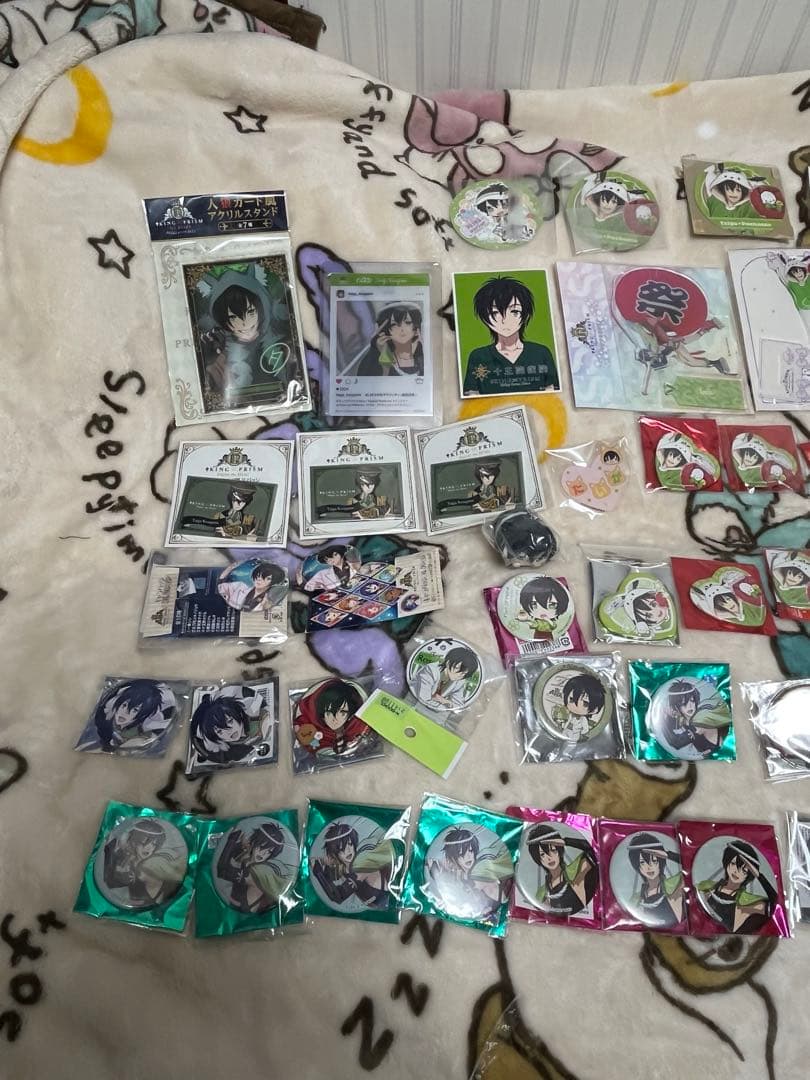 キングオブプリズム　タイガ　キンプリ　缶バッジ　アクリルスタンド アクスタ