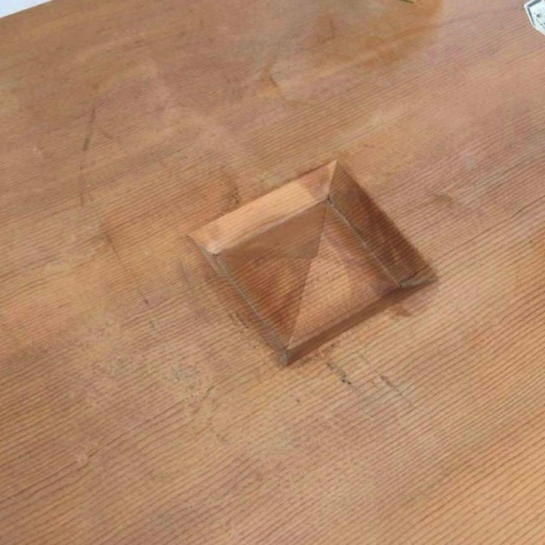 高級碁盤★天地柾目？ へそ有り 脚付き★木製★メルカリ便送料込み