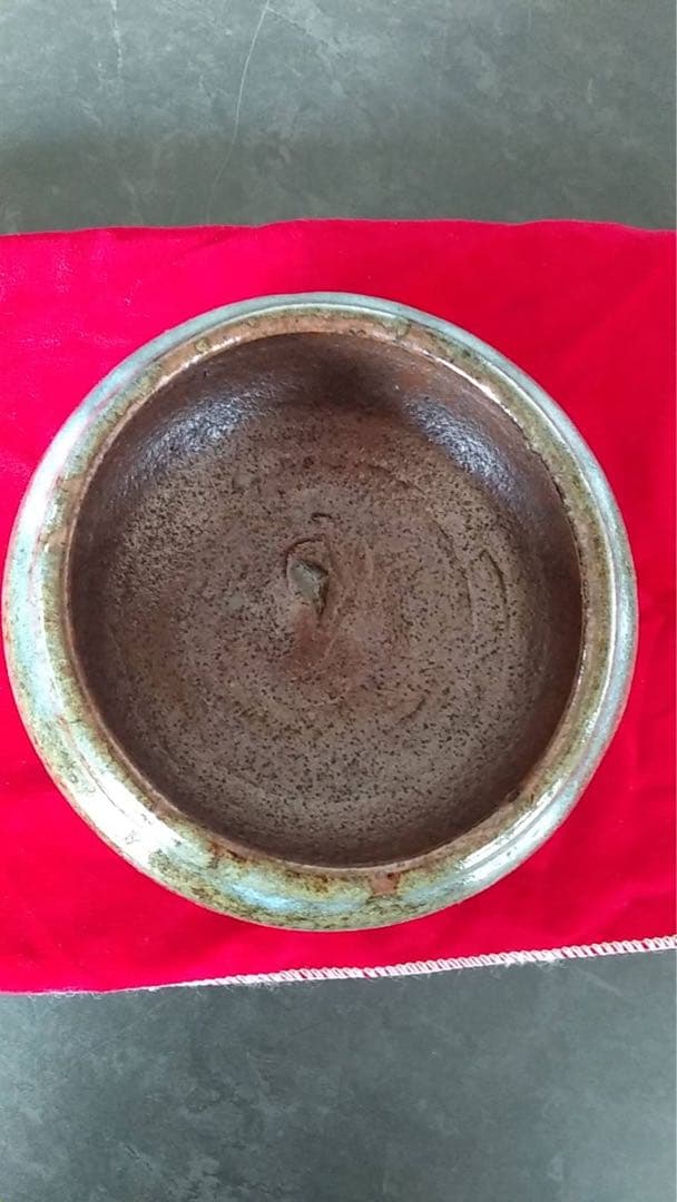 李朝 会寧 国焼 韓国美術 朝鮮美術 海鼠釉 茶道具 煎茶器 小壷 李朝 会