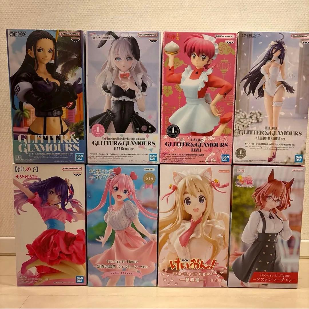 新品未開封 美少女系プライズフィギュア 8点セット① - メルカリ