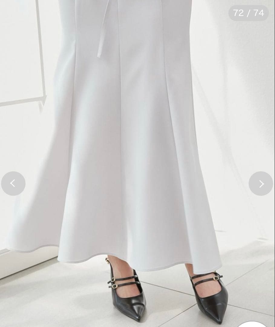 【なの】SNIDEL ダブルストラップミュール