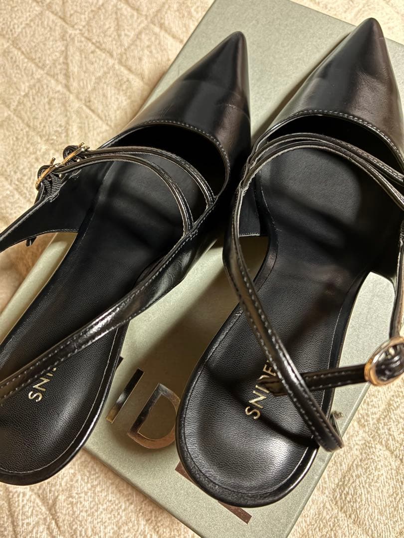 【なの】SNIDEL ダブルストラップミュール