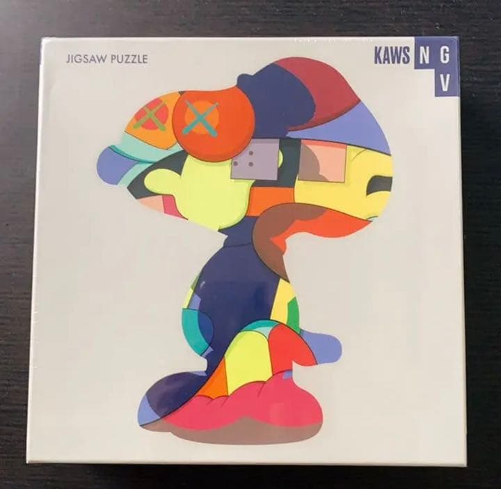 新品未開封カウズ スヌーピー パズル ジグソーパズル kaws 1000