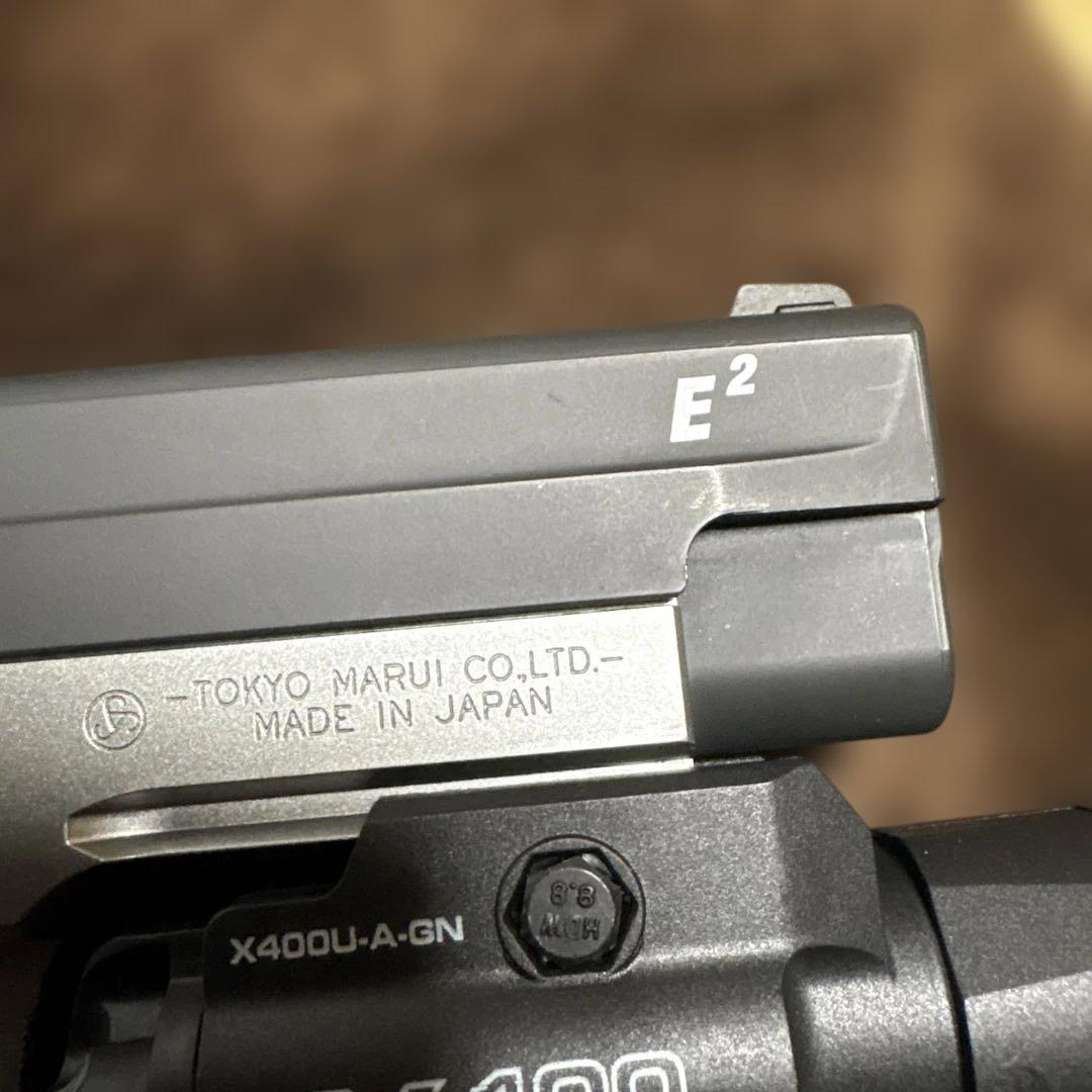 中々美品 東京マルイ シグ P226 RAIL E2 ステンレス シグ レイル