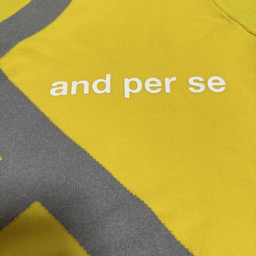 ゴルフウェアand per se ソリストヒート袖防風