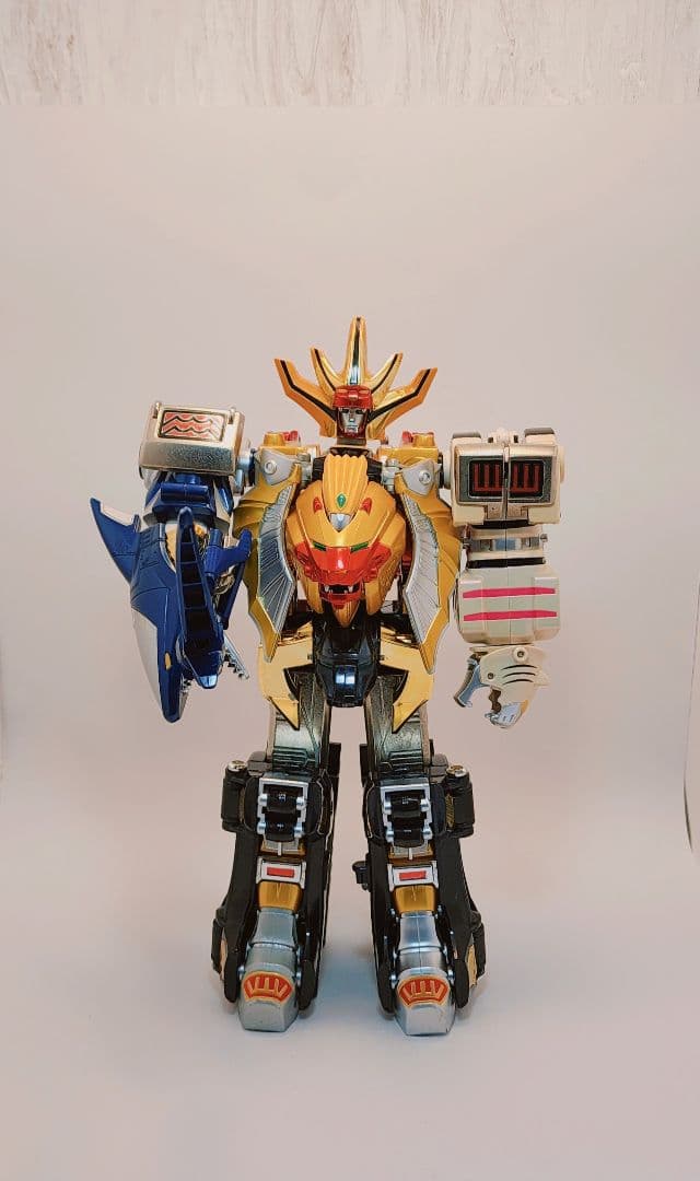 ​【希少・完品】百獣戦隊ガオレンジャー - DX超合金 ガオキング 百獣合体ガオキング DX 超合金 開梱! [百獣戦隊ガオレンジャー] DX