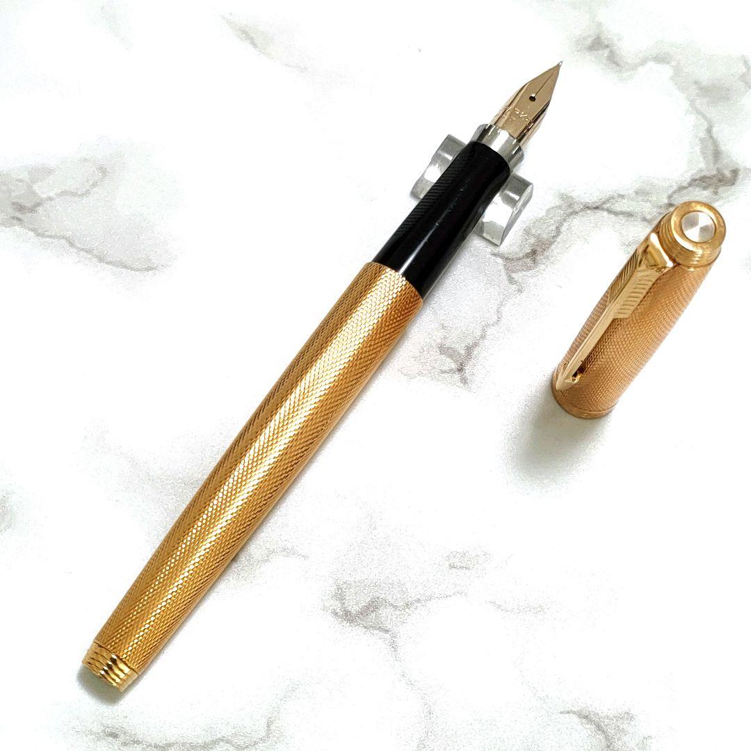 【美品】パーカー75　プラスヴァンドーム　ゴールド　グレンドルジュ　XF