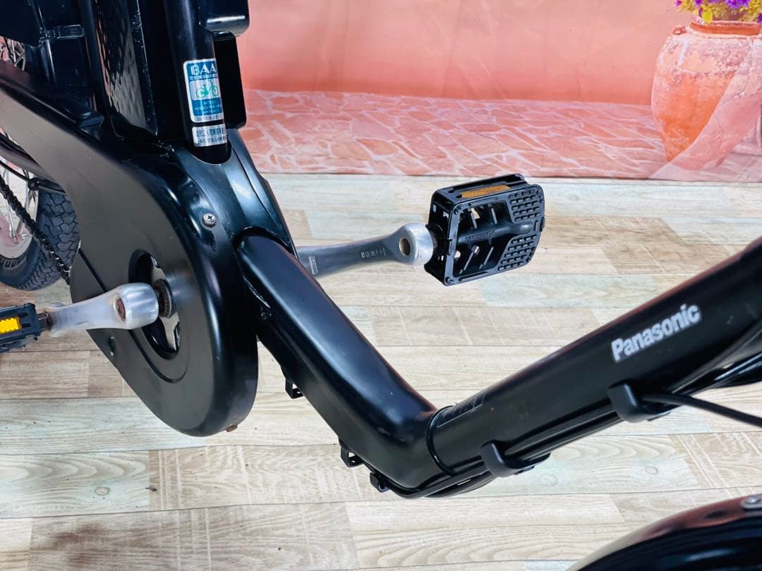 超特価！ギュット12AH⭐️パナソニック子供乗せ電動アシスト自転車Y2728