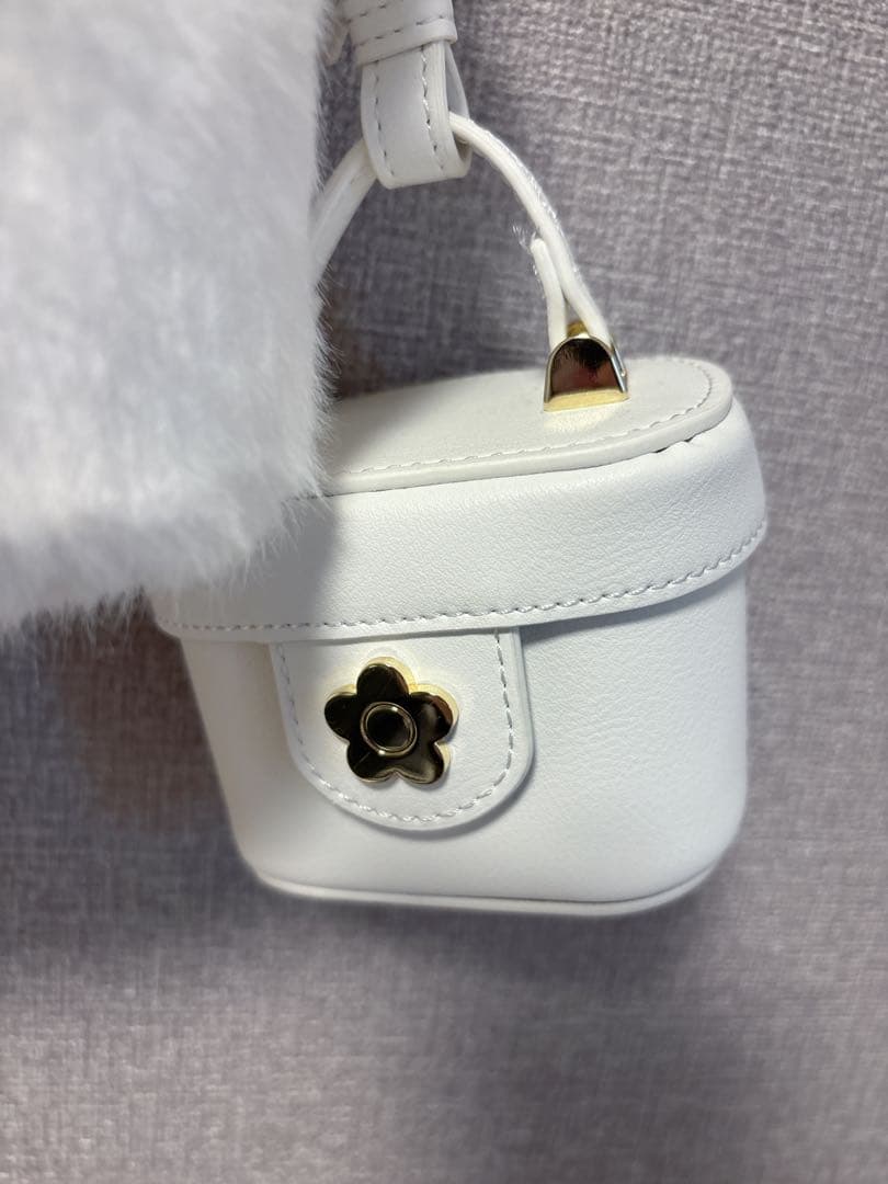 リリーブラウン マリークワント ファーバッグ ミニバッグ付き