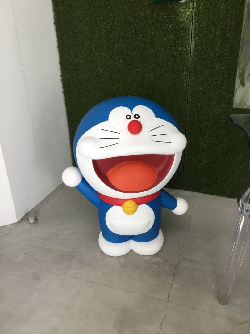 ドラえもん メディコムトイ フィギュア等身大 購入時の箱有り