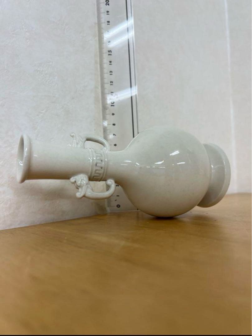 中国 朝鮮李朝高麗白磁瓶 古美術唐物コレクション発掘骨董