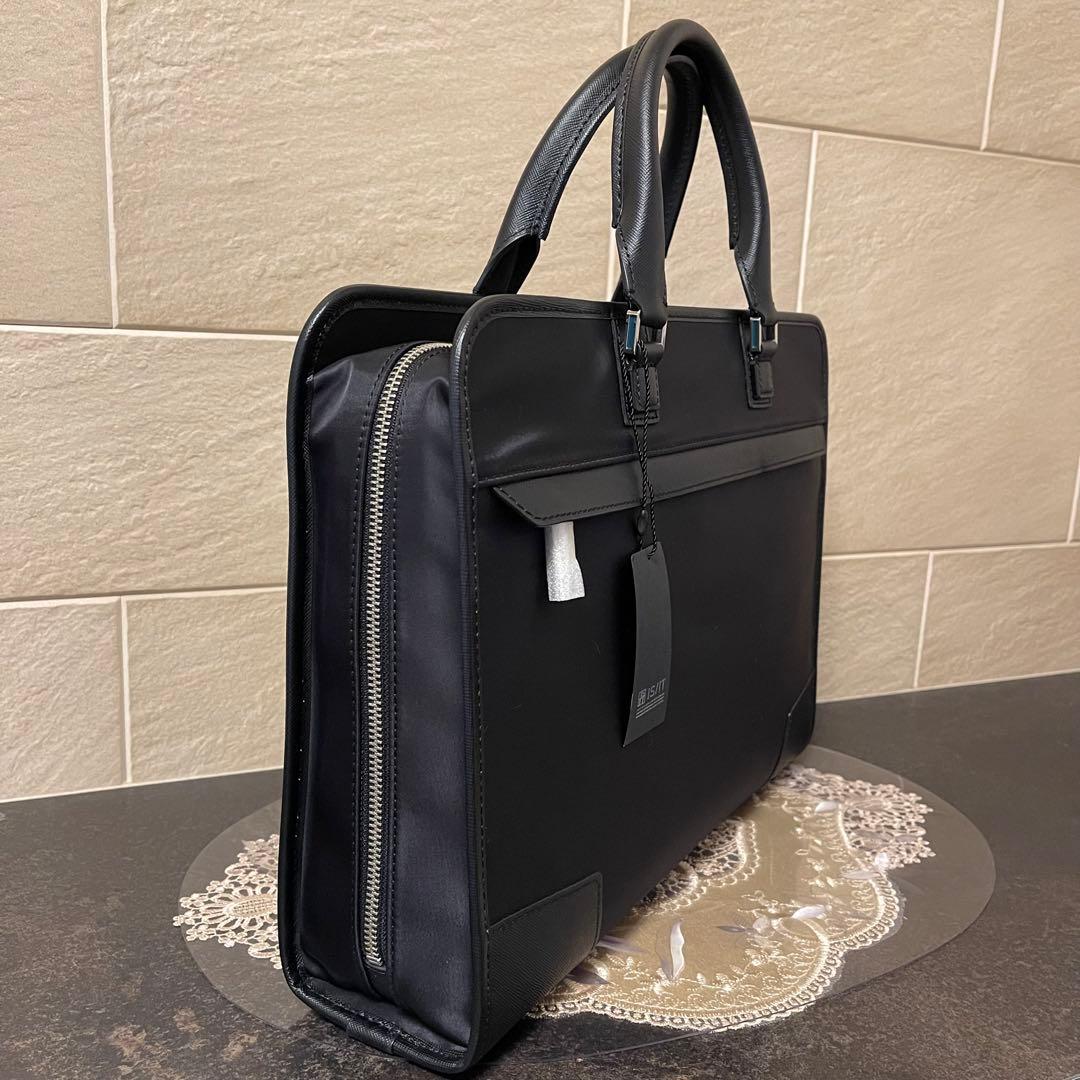 【新品】ISIT ビジネスバッグ・ショルダー　2Way　黒　31,900円
