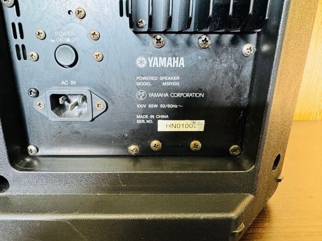 YAMAHA MSR100 パワードスピーカー 1本 ヤマハ