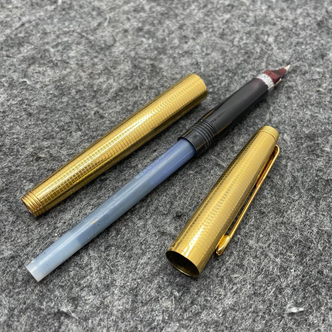 ☆PE421□パーカー75 万年筆 14KG.F. シズレ 箱付き - メルカリ