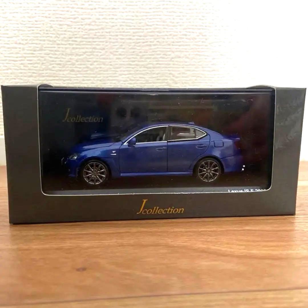 京商 1/43 IS F 2008 ウルトラソニックブルー Jコレクション Kyosho 1