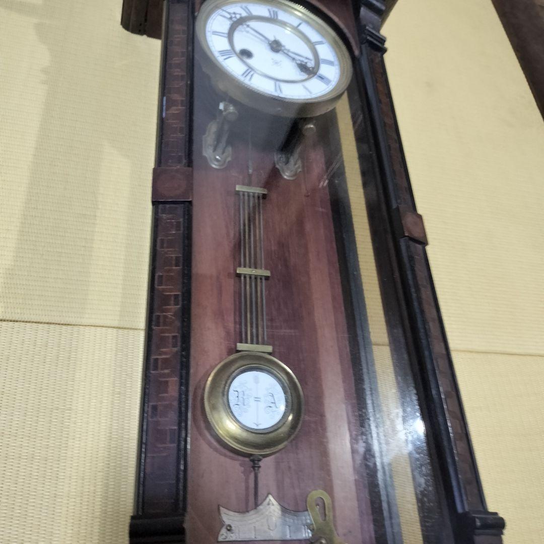 スリゲル時計 ドイツ製　100年前 アンティーク　ボンボン時計　ジャンク