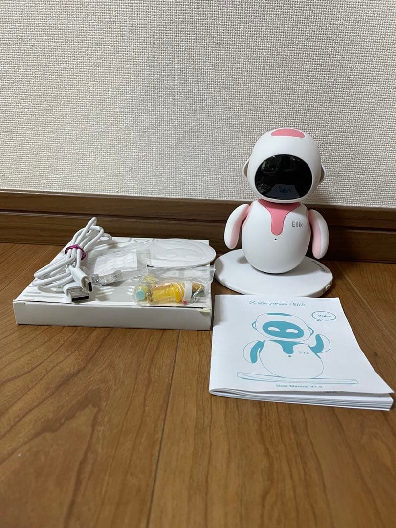アイリック　Ellik ロボット　ピンク