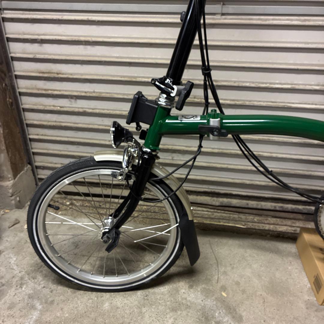 走行極小　ブロンプトンM3L 3速 折りたたみ自転車 2008年