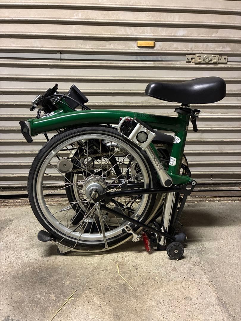 走行極小　ブロンプトンM3L 3速 折りたたみ自転車 2008年