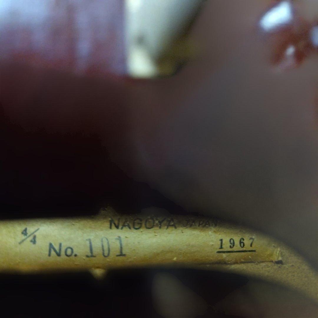 ♥スズキバイオリン4/4大人用♥品番101メンテ済み弓、ケ―ス、松脂付き