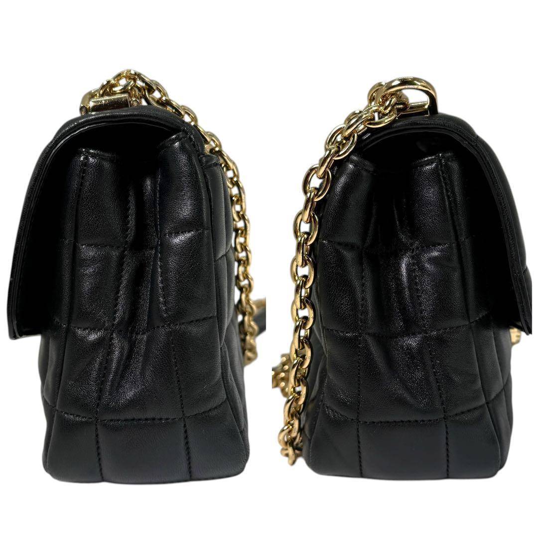 《極美品》マイケルコース チェーン ショルダーバッグ キルティング レザー