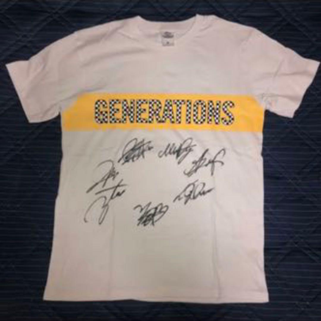 EXILE GENERATIONS 直筆 サイン 入り ツアー T シャツ