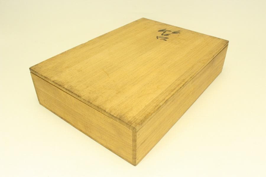 漆器 蒔絵 蓋物 共箱(A889)