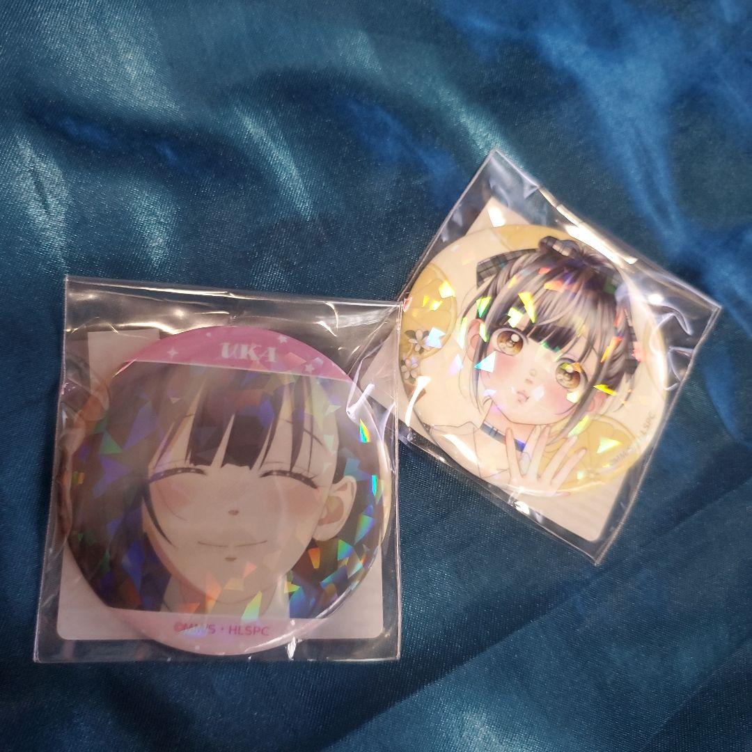 TVアニメ「ハニーレモンソーダ」オンラインくじAアクリルブロックC、E賞２つ