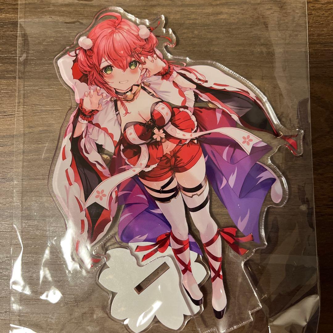 ホロライブ さくらみこ アクリルスタンド 未使用未開封 どんぐりねこ
