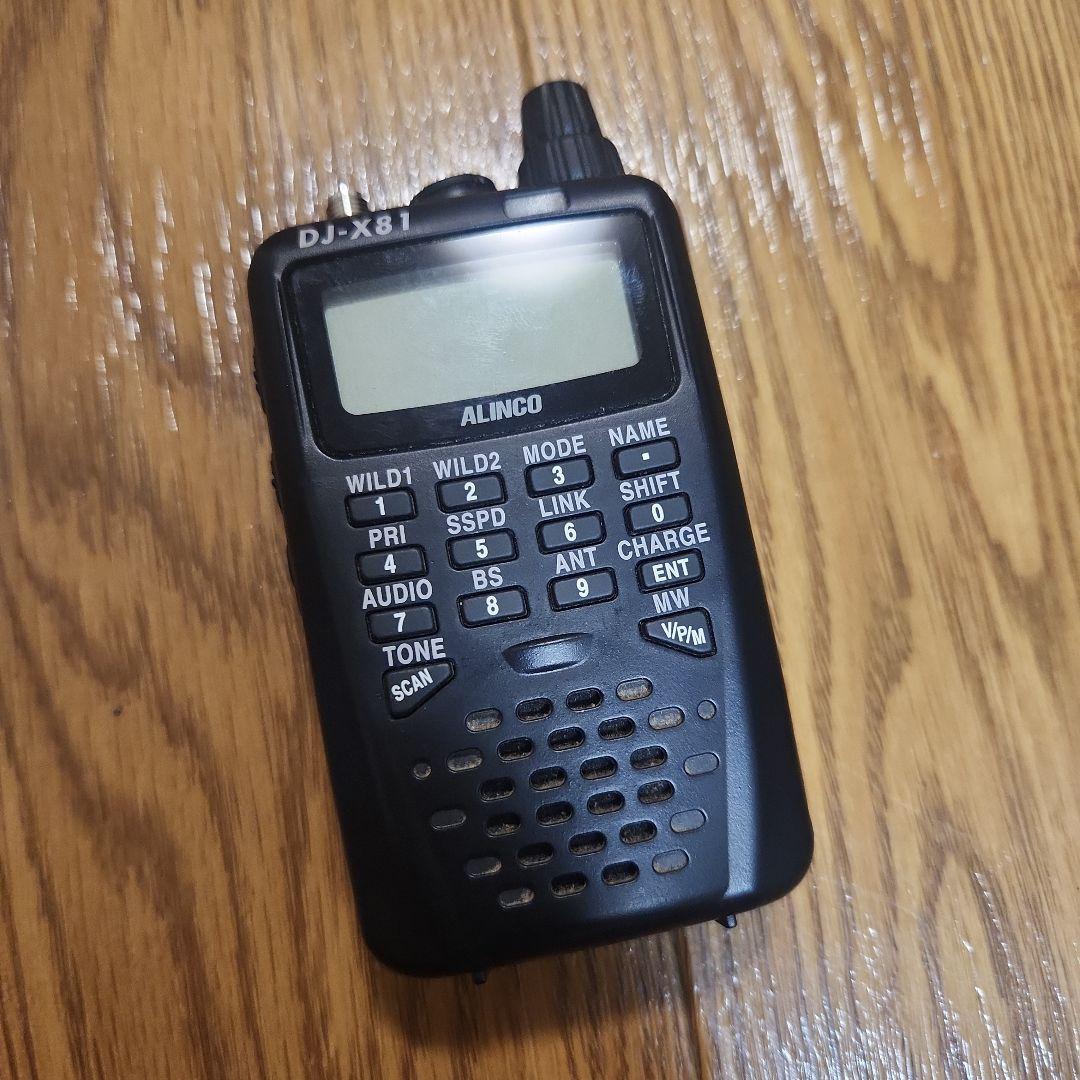 ALINCO ワイドバンドレシーバー DJ-X81 S115475577 卸売 通販
