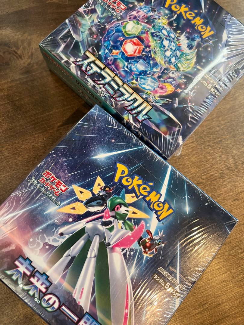 ステラミラクル 未来の一閃 シュリンク付き【未開封品】2BOXセット ポケセン産