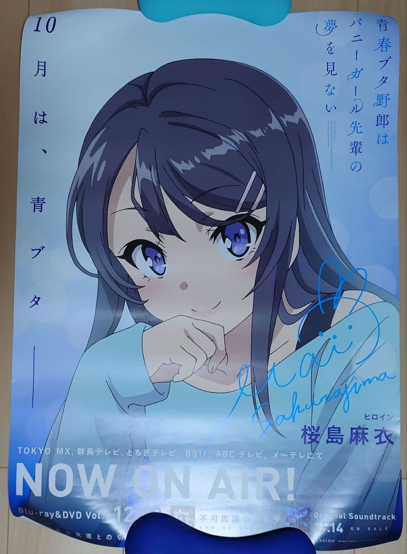 青春ブタ野郎 Blu-ray&DVD特典 桜島麻衣B2ポスター - メルカリ