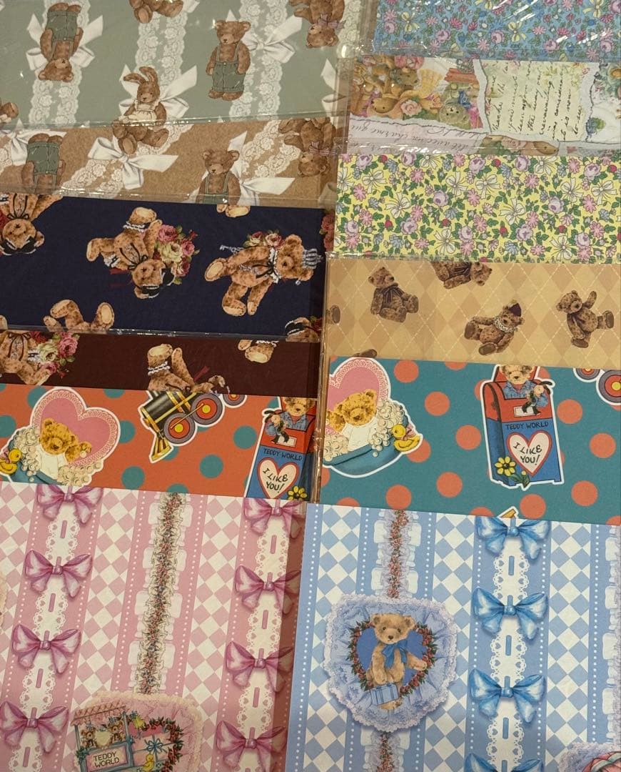 □A4 デザペ おまかせ50枚□A ランダム デザインペーパー 国内 海外作家