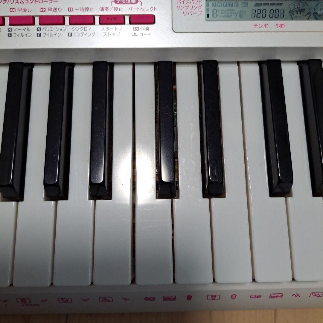 CASIO LK-121 キーボード マイク・電源アダプター付き