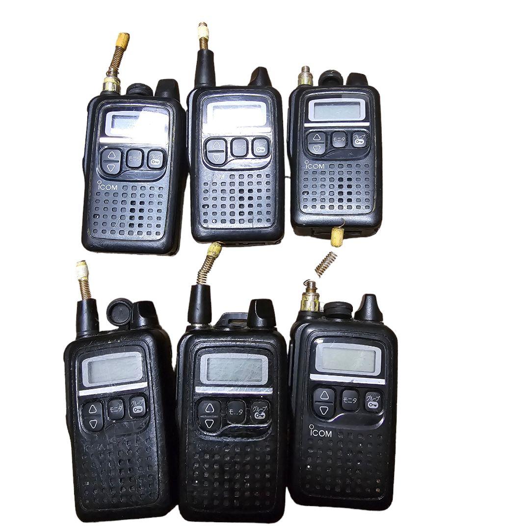 icom アンテナ折れトランシーバー 無線 IC-4300 本体6台 ジャンク
