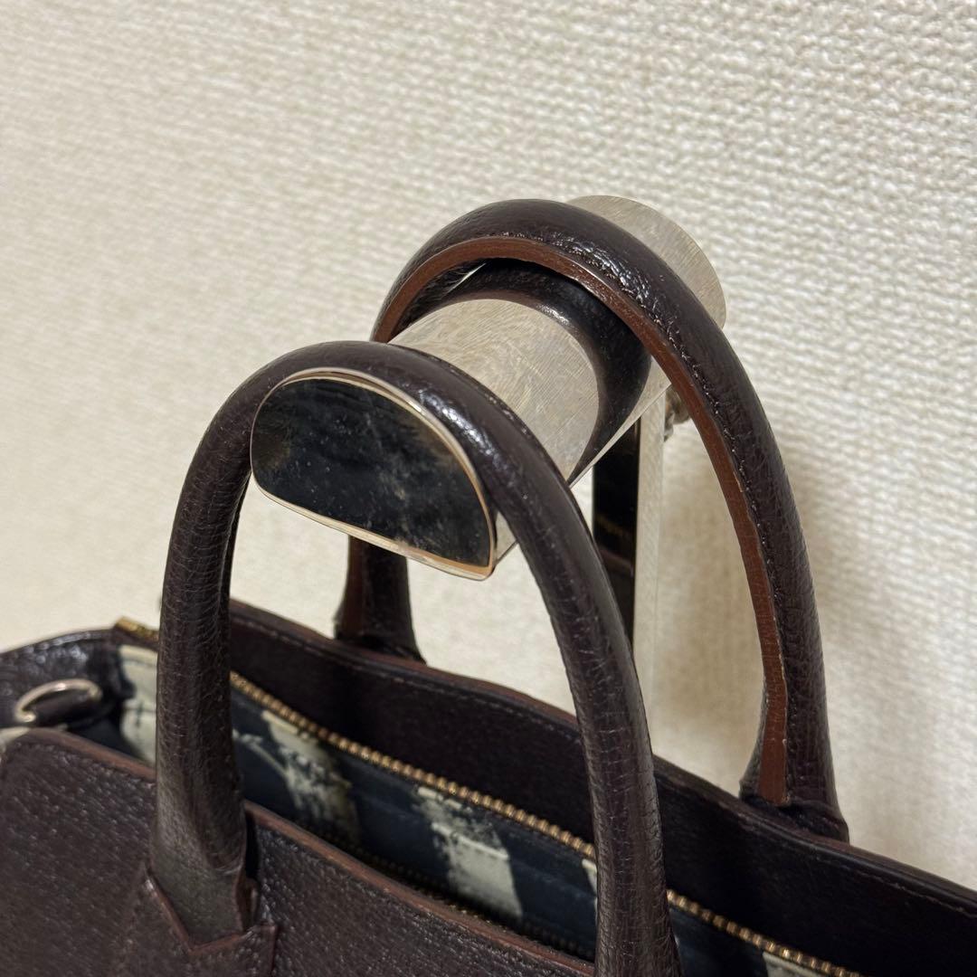 【美品】ヴィヴィアン　ハンドバッグ　2way　ブラウン　ショルダーバッグ　金具
