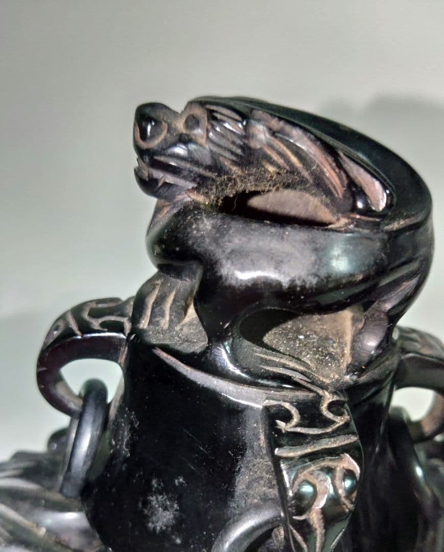 琥珀? 香炉 中国 茶道具 ア10-5