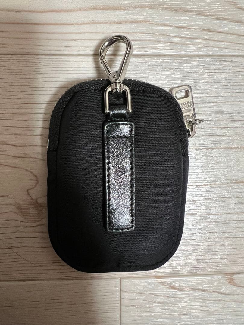 PRADA/Re-Nylon/Xサフィアーノレザー/ミニポーチ