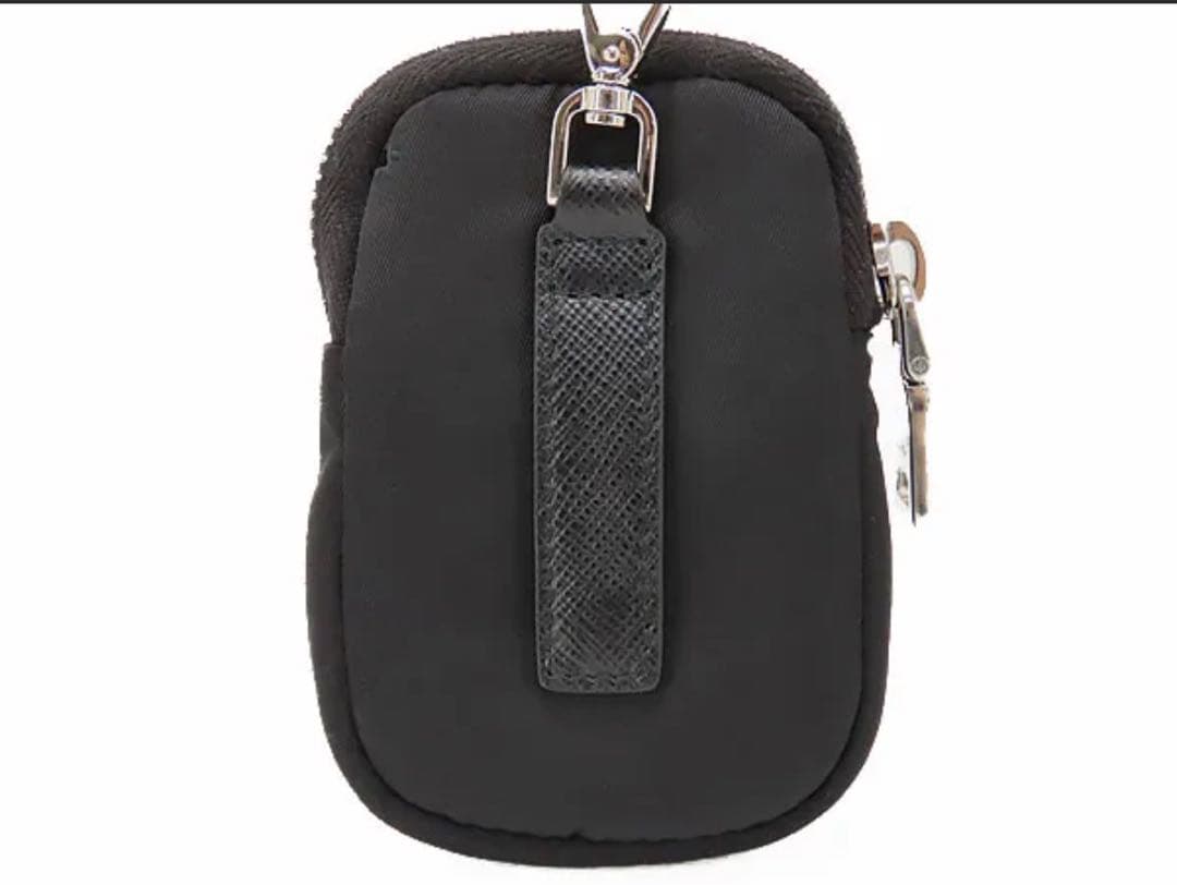 PRADA/Re-Nylon/Xサフィアーノレザー/ミニポーチ