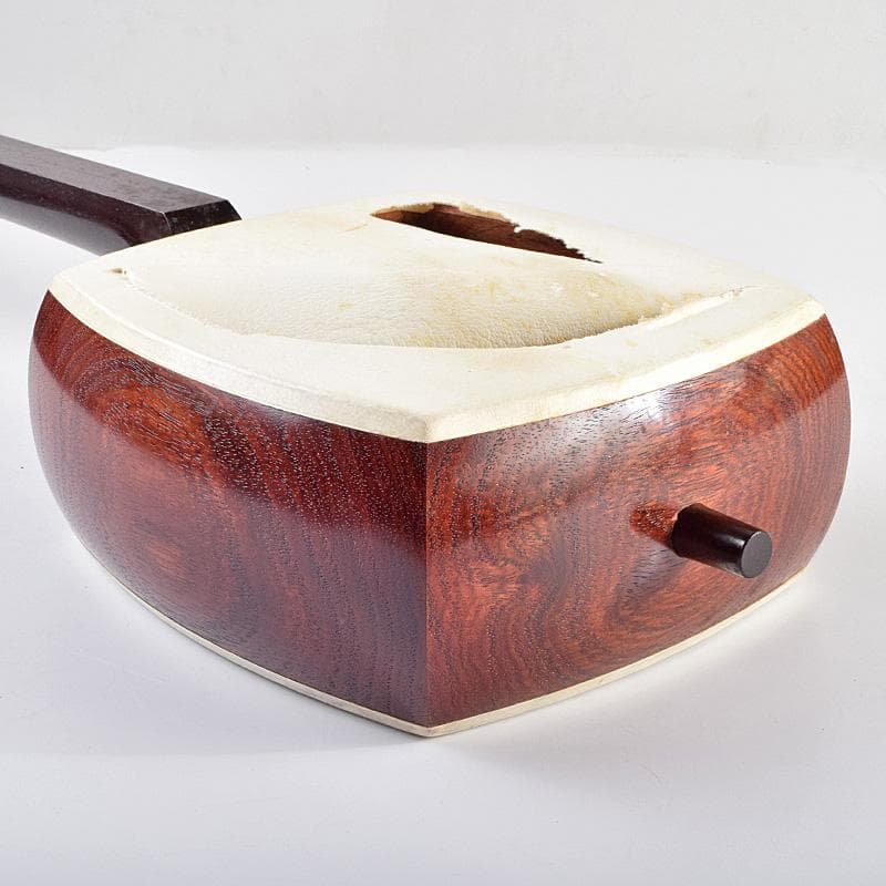 和楽器 弦楽器 唐木紫檀棹 金細三味線 ハードケース付 M R9317B - メルカリ