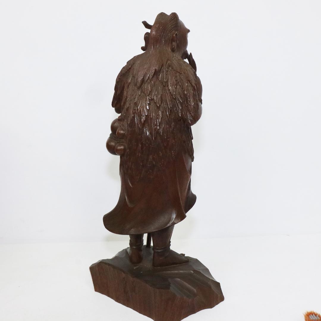 光流 長谷川喜十郎 刀 天然木 農心 仏師 28.8cm