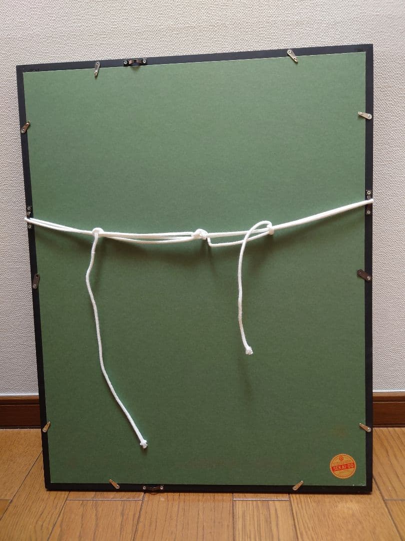 油彩～巣～ 額装 絵画 インテリア 抽象画 油絵 原画