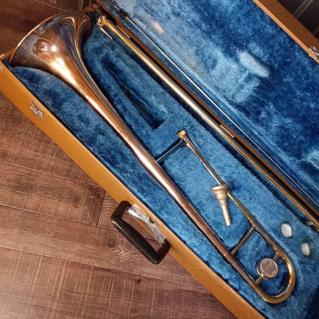 赤ベル】現状品 YAMAHA テナートロンボーン YSL-353 ハードケース
