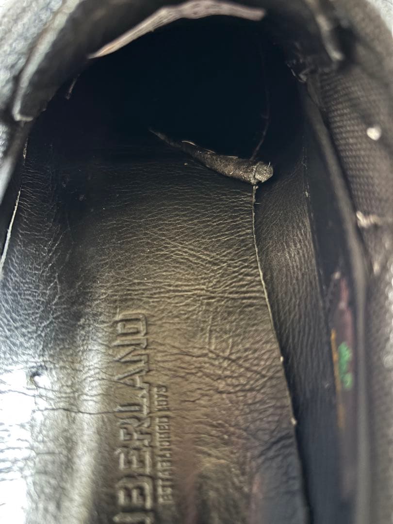 ティンバーランド スリーアイ ボートシューズ ブラック 26cm