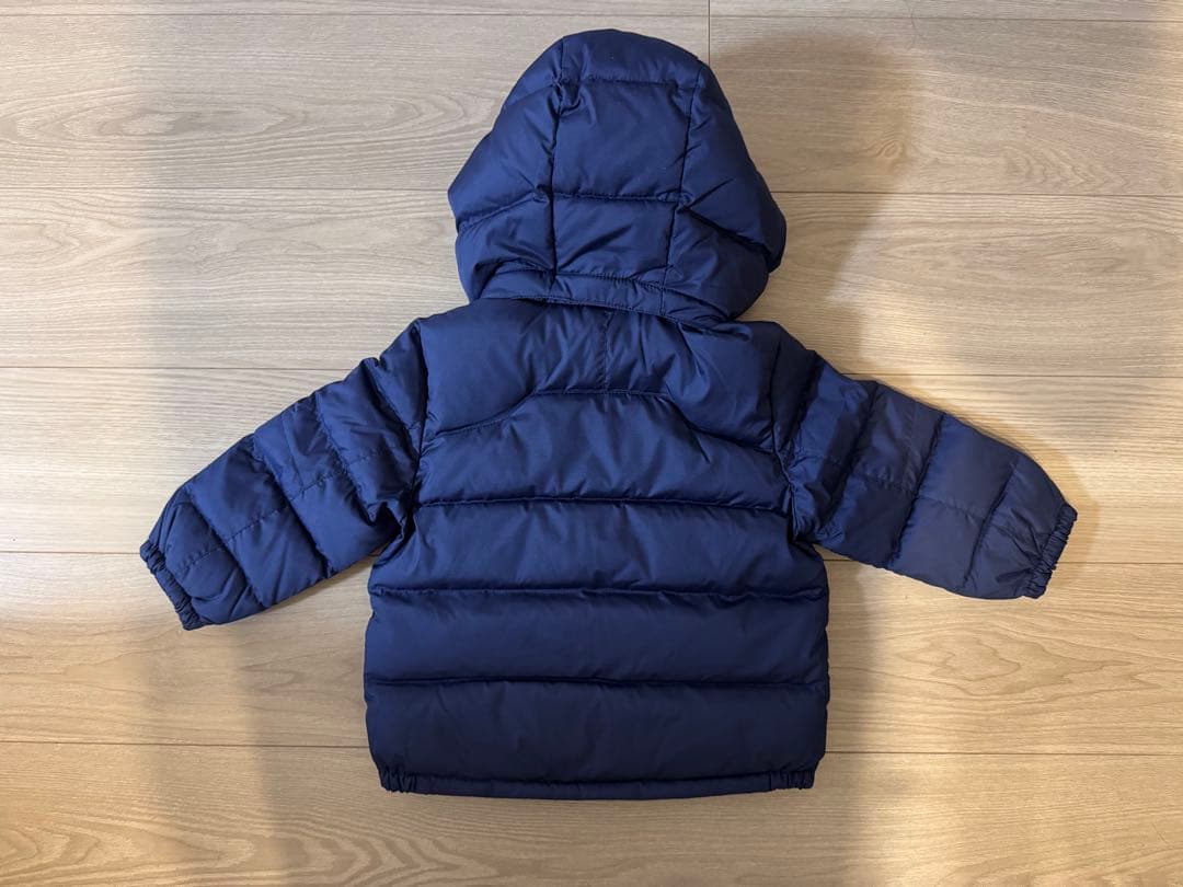 新品タグ付 Ralph Lauren ネイビー ダウンコート 24M 90cm