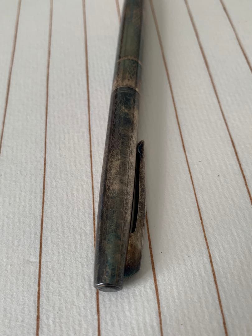 Pilot Custom 木軸& Newmanシルバー シャープペンシル セット